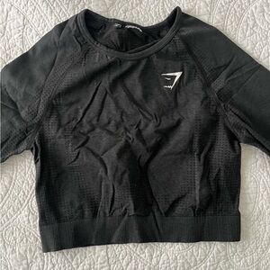 GYMSHARK CROPPED LONGSLEEVE